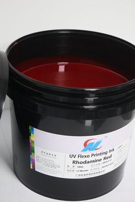 Quality  LED Lamp Curing Red UV Ink Strong Adhesion Environmentally Friendly factory