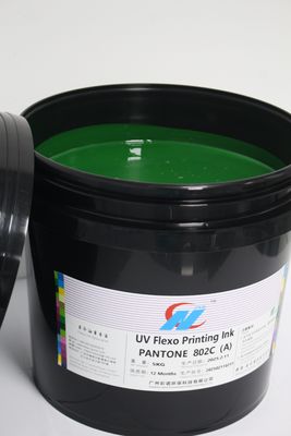 Quality  UV Fluorescent Ink Fast Curing Instant Drying Bright Color Green UV Ink factory