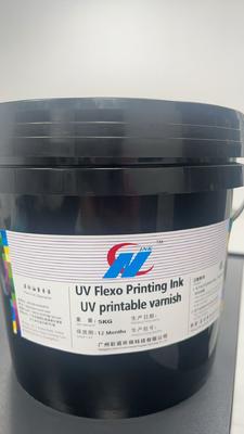 Quality  LED UV Flexo Ink Printable Varnish Fast Curing Printable Hot Stamping factory