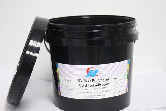 UV Cold Hot Glue With Excellent Bonding Hot Stamping Effects