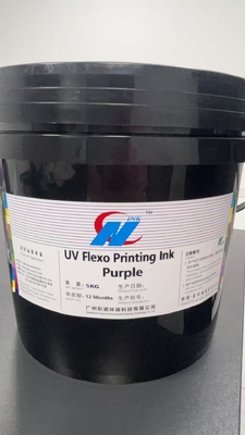 Fast Curing Instant Drying UV LED Flexo Bright Colors Strong Adhesion
